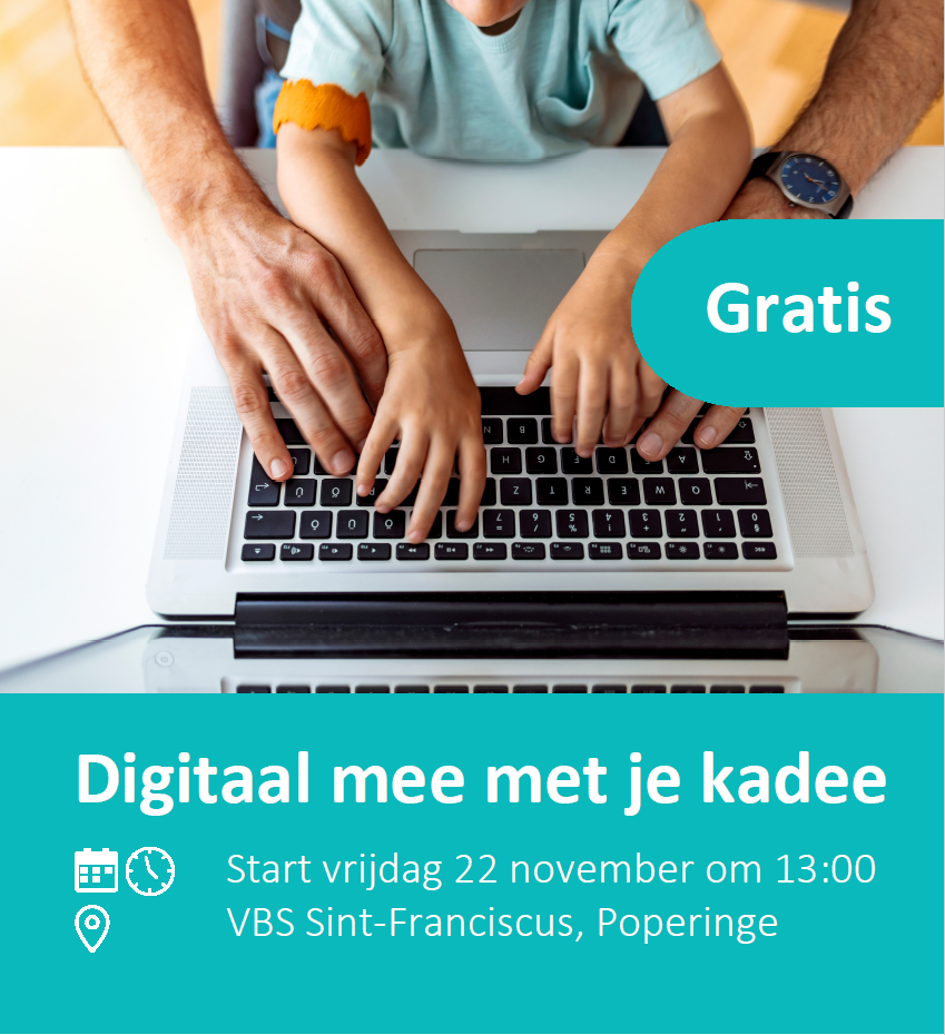 Digitaal mee met je kadee